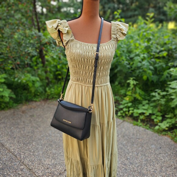 Michael Kors Black Purse Crossbody, Pre-owned - Picture 2 of 8